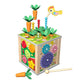 Ilsmysutra 6 In 1 Wooden Montessori Toys Colorful Activities Cute For Gifts Travel