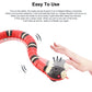Gawertoy Induction Snake Toy For Kids Pets, 16' Rechargeable Realistic Rattle Snake Toy With Retractable Tongue And Swinging Tail, Perfect Children Birthday Halloween
