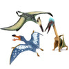 EOIVSH 3-Pack Realistic Flying Dinosaur Figures - Pterosaur, Educational Toy, Plastic, Great for Collection, Gifts & Party Favors
