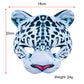 Abaodam Halloween Leopard Half Face Masquerade Masks Animal for Halloween Carnival Party Dress Up Costume Props