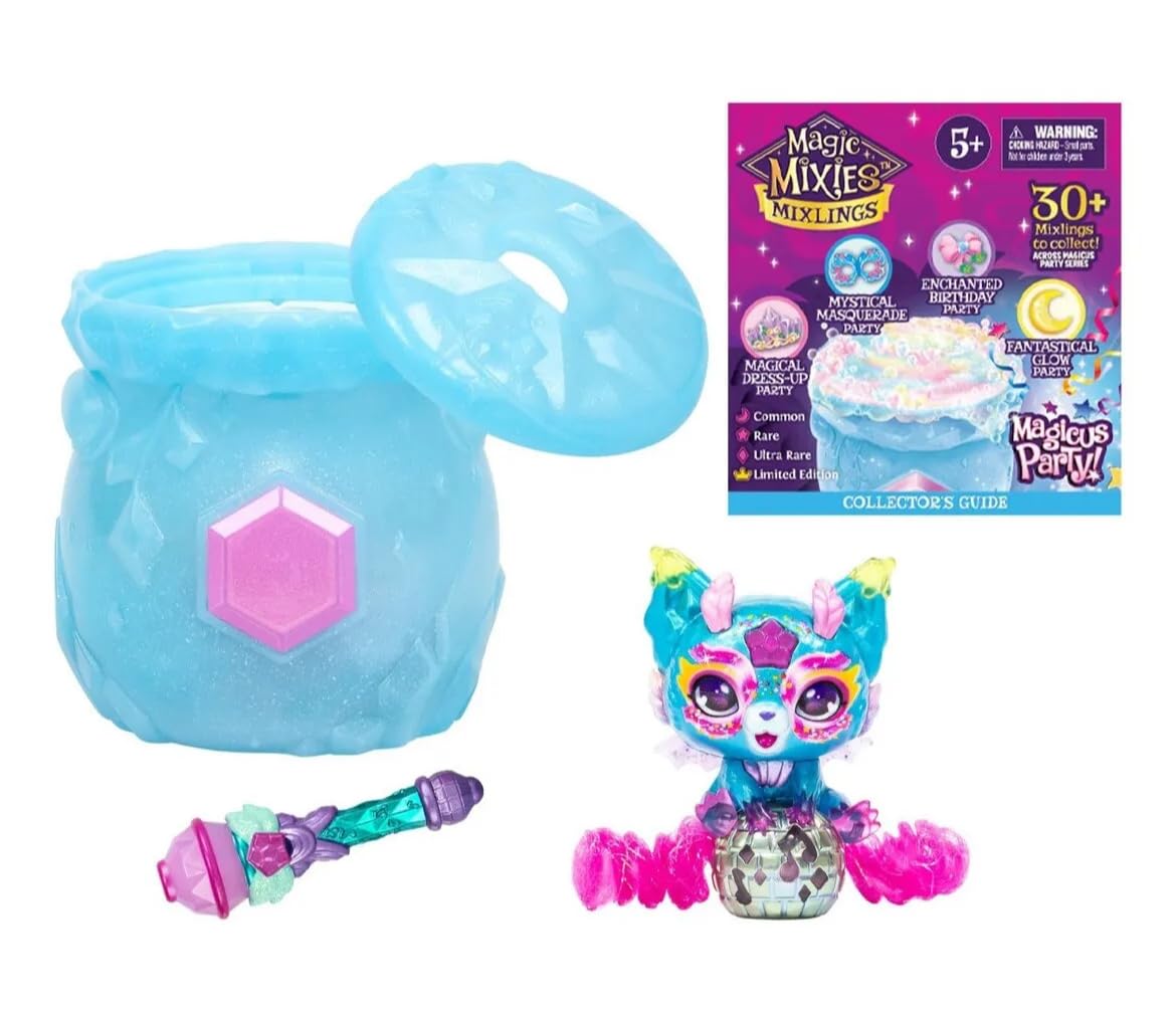 Magic Mixies Mixlings Collectors Cauldron, Magic Wand Reveals Magic Power, Power Unleashed Series, For Kids Aged 5 And Up (Styles May Vary), Multicolor (14694) (Two (2) Cauldrons)