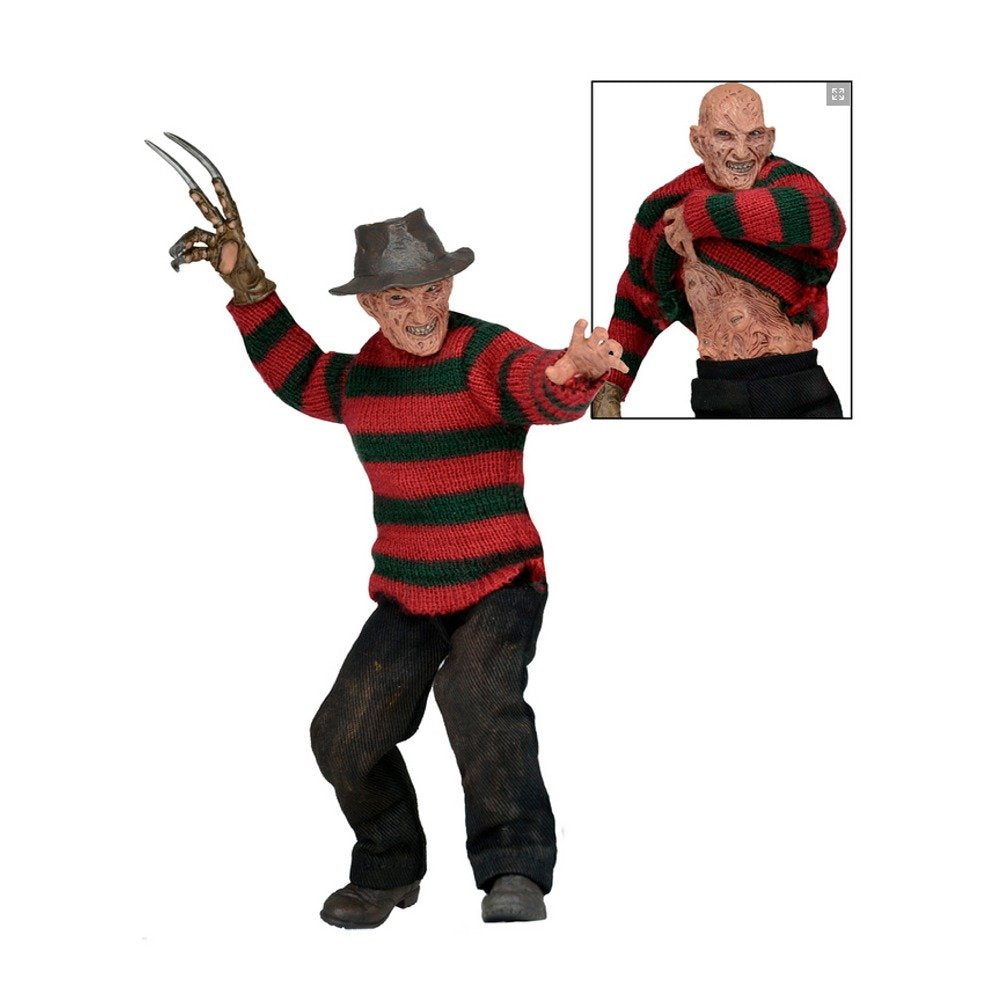 Neca Nightmare On Elm Street Clothed 8' Dream Warriors Freddy Action Figure