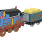 Thomas & Friends Motorized Toy Train Muddy Thomas Engine With Cargo Cars & Cow For Preschool Pretend Play Kids Ages 3+ Years