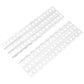2Pcs Vgoohobby Metal 144mmx40mm Sand Ladder Recovery Board Anti-Skid Plate Compatible with Traxxas TRX-4 Axial SCX10 Tamiya CC01