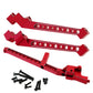 RCMYou Aluminum Rear Chassis Brace Upgrades Part for 1/8 Sledge 4WD #95076-4, 3pcs Alloy Rear Chassis Brace Hops up for Sledge M