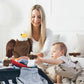 Youthfuljive 4 Pcs Bald Eagle Stuffed Animal Bulk Large Mommy Eagle Plush With 3 Cute Babies Stuffed Eagle Plushies Toys For Kid