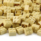 Feleph 2x2 Bricks Tan 400 Pieces Parts Classic Building Creative Play Blocks Set Toy Classic Accessories Creative Play Compatibl