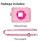 Silicone Cover Case For Bitzee Magicals Interactive Toy Digital Pet And Case, Protective Skin Sleeve For Bitzee Magicals Virtual Electronic Pets Accessories(Case For Bitzee Magicals Pet) (Pink)