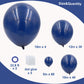 Navy Blue Balloons In Different Sizes 5 10 12 18Inch-134Pcs Navy Blue Balloons For Garland Arch