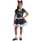 Modern Hero New England Patriots Girl'S Nfl Mvp Tailgate Tutu Dress Costume, Size Medium