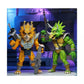 Neca 7' Tmnt Cartonn Captain Zarax & Zork 2 Pack Figure