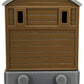 Thomas & Friends Toby Metal Diecast, All Engines Go, Fisher-Price Push-Along Toy Train For Preschool Kids Ages 3+, Htn28