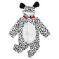 Hollyhome Baby Romper Dalmatian Puppy Onesize For Kids One Piece Dog Sleeping Wear Cosplay Costume For 6-12M