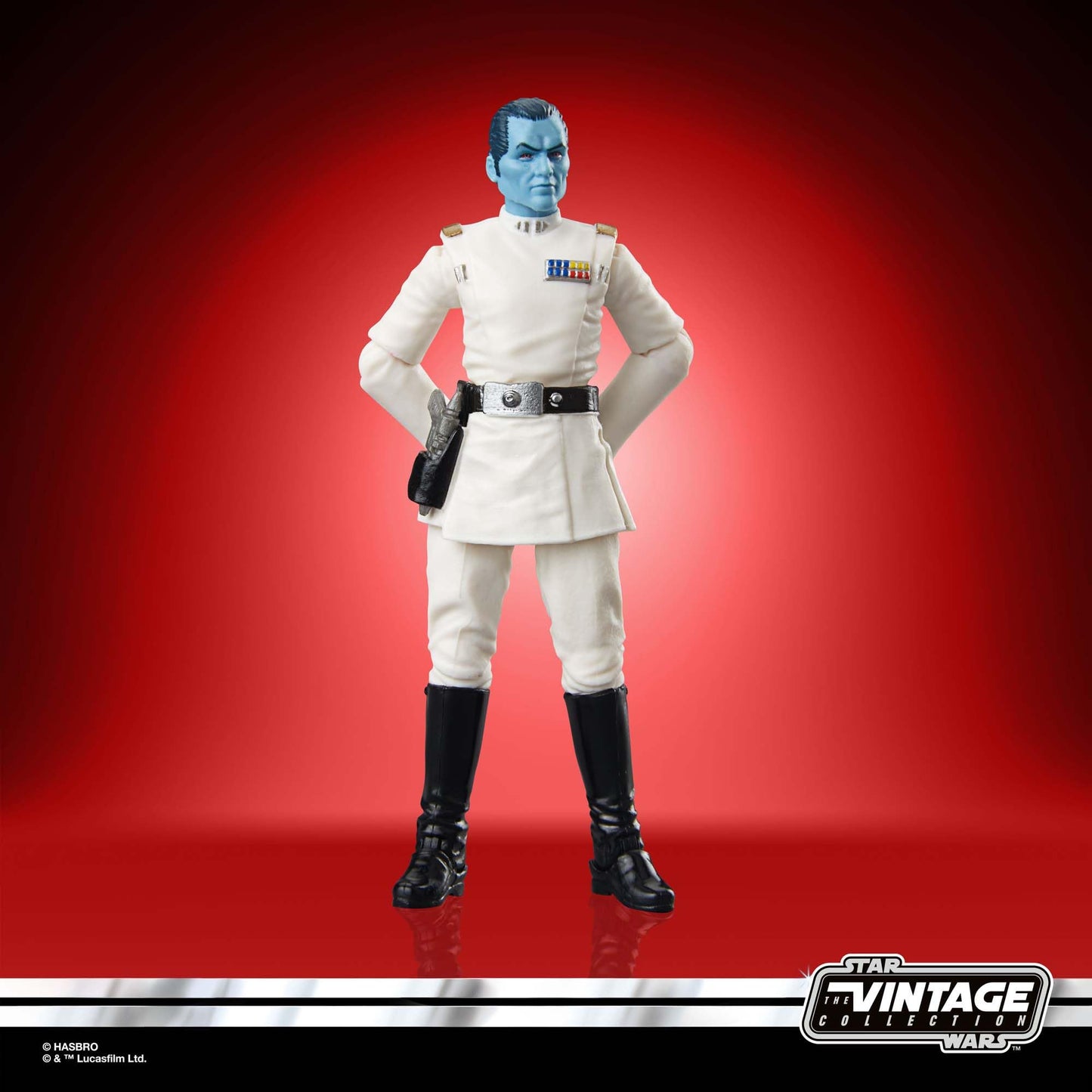 Star Wars The Vintage Collection Grand Admiral Thrawn, Rebels 3.75-Inch Collectible Action Figures, Ages 4 And Up
