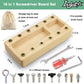 Inslat Montessori Screwdriver Board Set, Wooden Montessori Toys For 3 4 5 Year Old Kids, Educational Screw Board Sensory Learnin