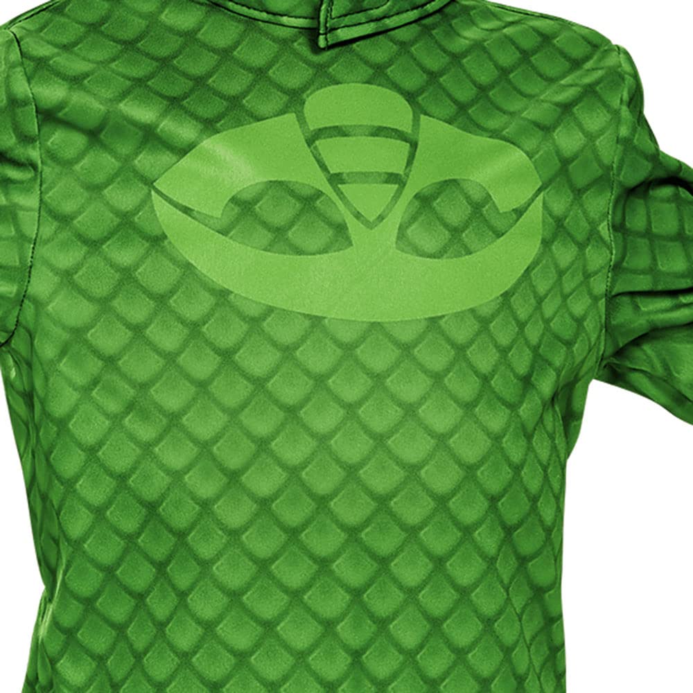 Pj Masks Gecko Costume For Toddlers, Official Pj Masks Costume Jumpsuit