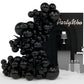 Partywoo Black Balloons, 110 Pcs 22 Inch Star Balloons And Black Balloons Different Sizes Pack Of 18 Inch 12 Inch 10 Inch 5 Inch For Balloon Garland Or Arch As Birthday Decorations, Party Decorations