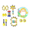 Meadawgs13Pcs Montessori Percussion Instrument Wooden Music Sets For Babies Children Yellow|Toys & Hobbies|Educational|Music & A