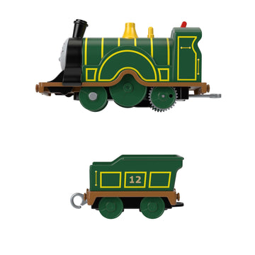 Thomas & Friends Motorized Toy Train Emily Battery-Powered Engine With Tender For Pretend Play Preschool Kids Ages 3+ Years