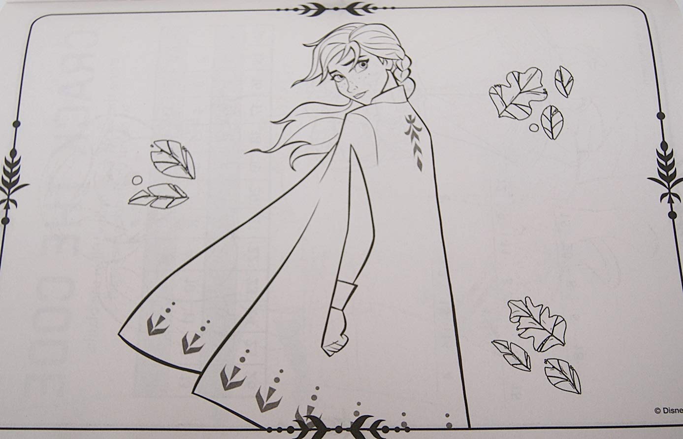 Princess Elsa Giant Size Coloring and Activity Book - 11 x 16 Inches