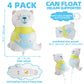 Giant Polar Bear Balloon Winter Animal Balloon For Birthday Supplier Bridal Baby Shower Wedding Decorations, 4 Pack Wild One Jun