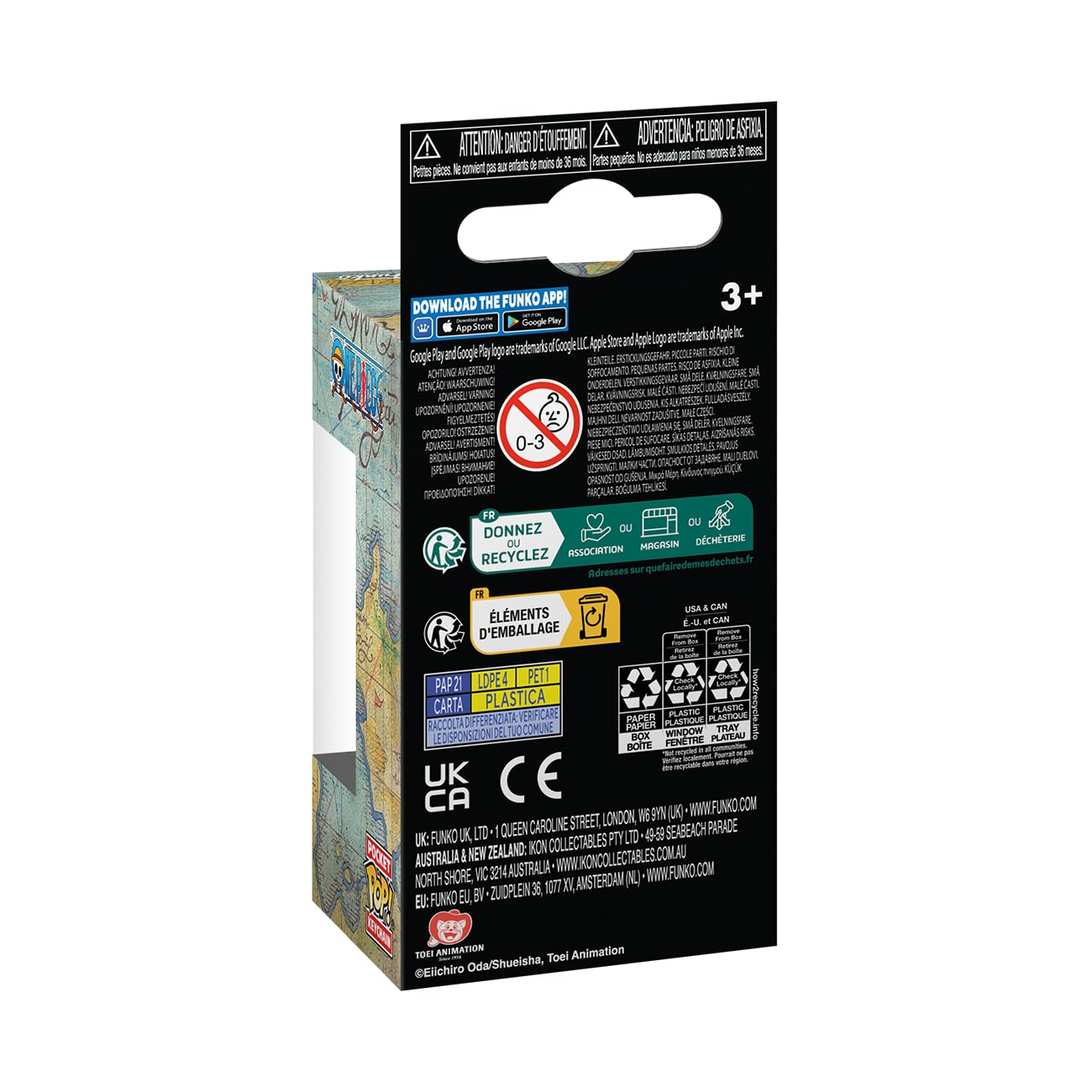 Funko Pop! Keychain: One Piece - Yamato Novelty Keyring - Collectable Mini Figure - Stocking Filler - Gift Idea - Official Merchandise - Anime Fans - Backpack Decor