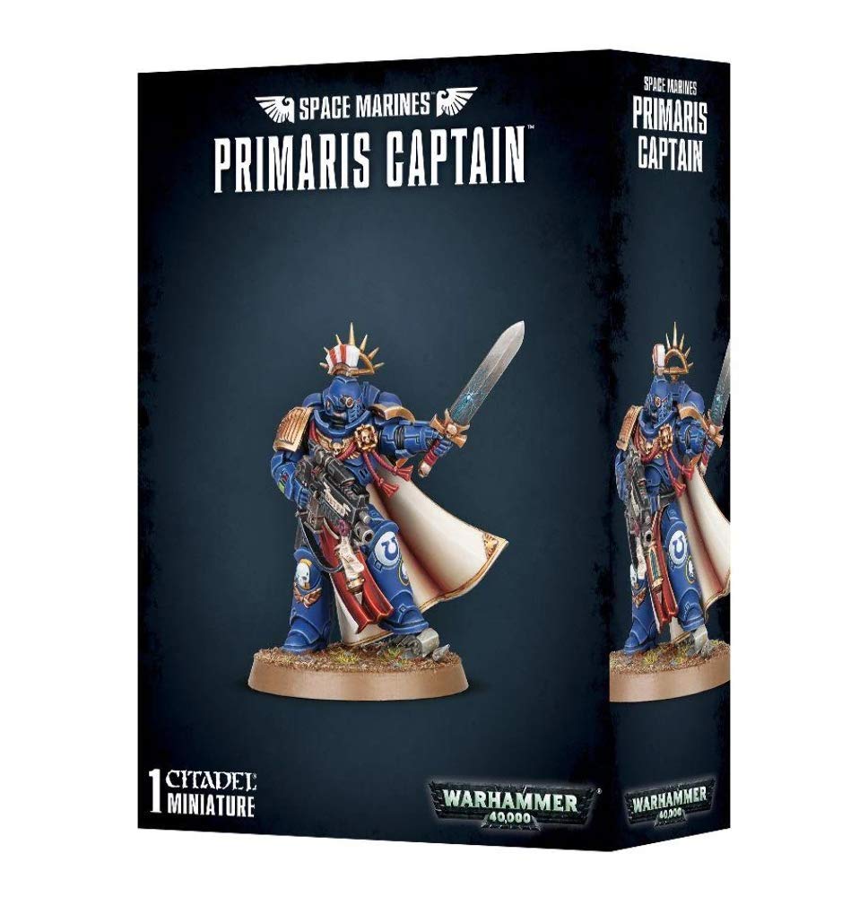 Games Workshop 99120101179 Space Marines Primaris Captain Plastic Kit  for 12 years to 99 years