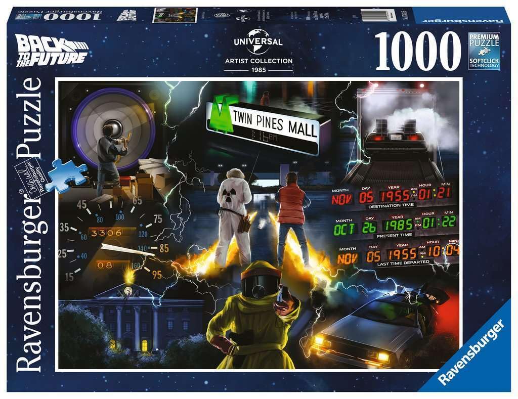 Ravensburger Puzzle Back To The Future-1000-Piece Universal Vault Puzzle For Adults And Children From 14 Years