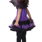 Eozy Girls Bat Costume Halloween Vampire Cosplay Costume Set For Kids