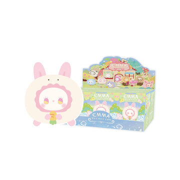 Lucky Emma Rua Rua Zoo Tuan Tuan Series Blind Box 6Pcs Blind Bag Collection Toys Desktop Cute Blind Box Figures For Birthday Gif
