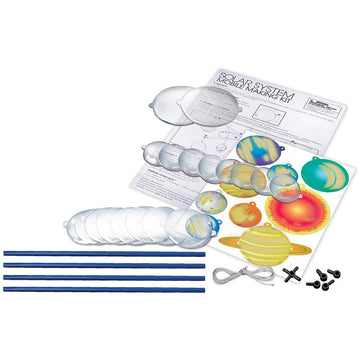 4M Glow-In-The-Dark Solar System Mobile Making Kit, Multi