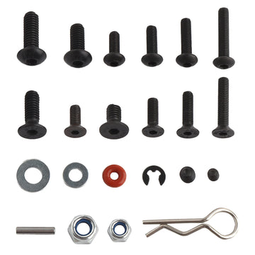 GDOOL 500pcs Universal RC Screw Kit Screws Assortment Set, M3 M4 Hardware Fasteners for Traxxas Axial Redcat HPI Arrma Losi 1/8