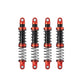 Que-T 4pcs Metal Shock Absorber Damper for 1/10 RC Crawler Car SCX10 D90 TRX4 TRX6 (85mm)