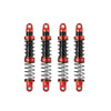 Que-T 4pcs Metal Shock Absorber Damper for 1/10 RC Crawler Car SCX10 D90 TRX4 TRX6 (85mm)