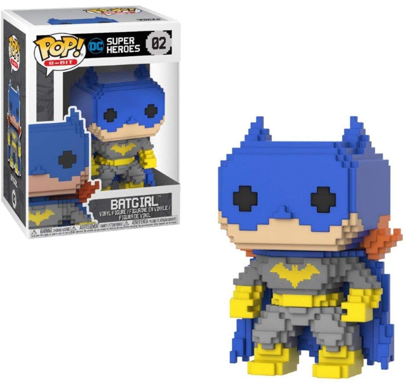Funko 8-Bit Pop!: Dc - Classic Batgirl (Blue) Collectible Figure