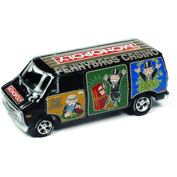 Johnny Lightning Jlpc008 Pop Culture 1976 Dodge Van Monopoly