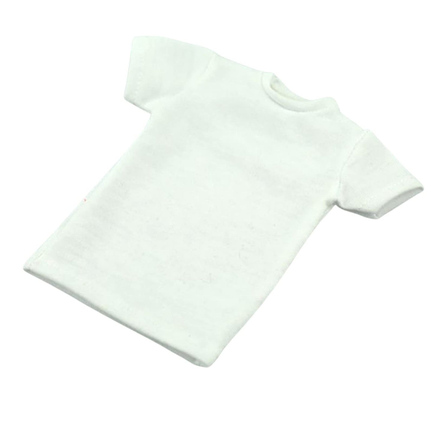 Panchitalk 1/6 Scale Custom T-Shirt Top Model For 12 Male And Female Action Figure Body (White)