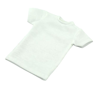 Panchitalk 1/6 Scale Custom T-Shirt Top Model For 12 Male And Female Action Figure Body (White)