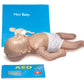 Laerdal Mini Baby Global Set - Inflatable CPR Manikin with Compression Clicker & AED Trainer, Model 103-00250