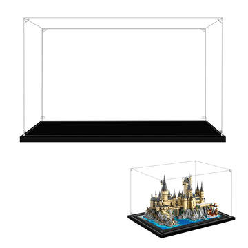 Lilikaka Acrylic Display Case For Lego 76419 Hogwarts Castle And Grounds, 14.17X11.02X9.441Inches (36X28X24Cm), Protect Your Col