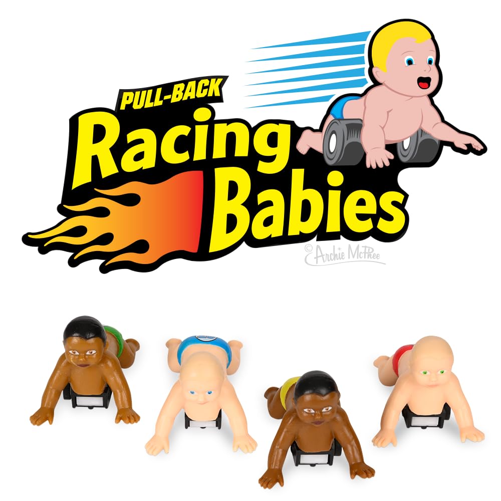 Mcphee Archie Racing Babies - Set Of 4