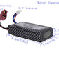 Blomiky 1 Pack 11.84Wh 7.4V 1600mAh T Connector Plug Li-Po Battery and USB Cable for 9125 1/10 Scale 4X4 48KMH 4X4 Fast RC Truck