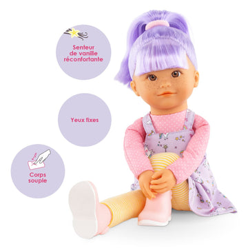 Corolle Rainbow Doll - Iris Rag Doll, Multicolour, Soft Fabric, Perfect for Children, 300040