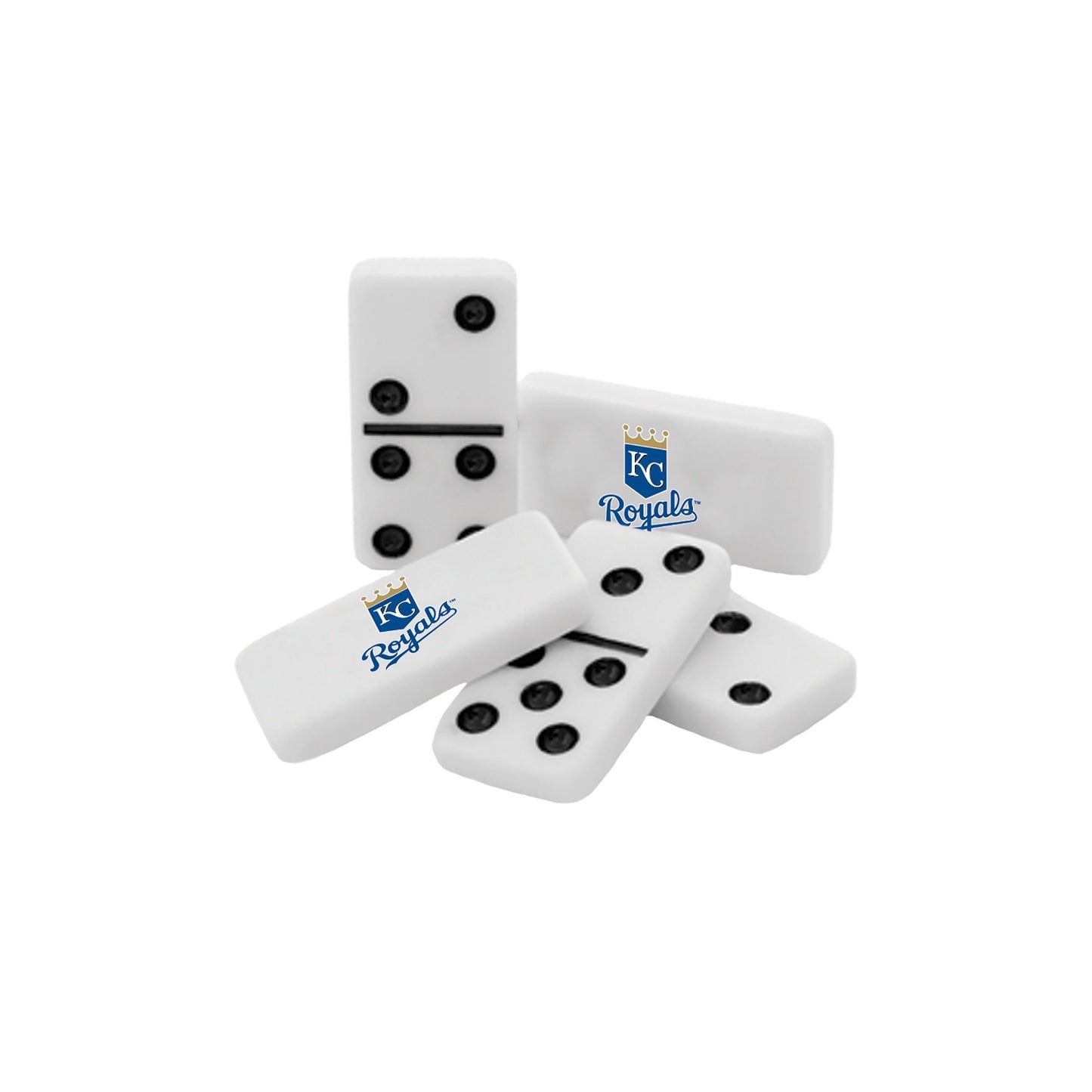 MasterPieces MLB Kansas City Royals Double Six  Collector Edition  Dominoes Game