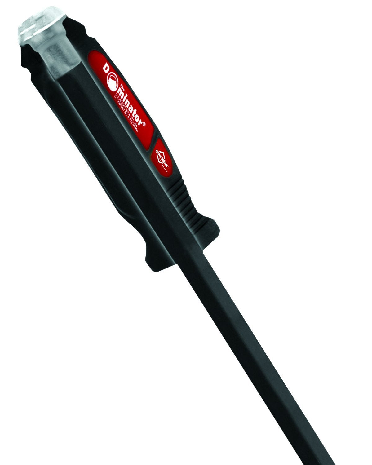Mayhew Tools 60140 Dominator Pry Bar, Curved, 12-Inch OAL, Black Oxide Finish, 7" Size, Durable Blend Material