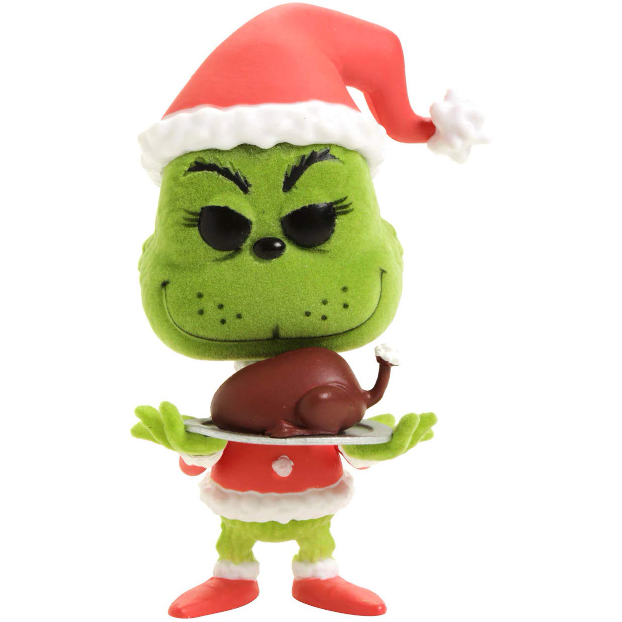 Funko POP! Dr. Seuss The Grinch Who Stole Christmas - Flocked Variant #14 - BoxLunch Exclusive, Multicolor, Plastic