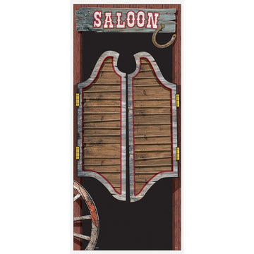 Plastic Rodeo Western Door Poster, 60 x 27