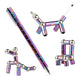 Fidget Pen Magnetic Decompression Multifunction Writing Magnetic Pen - Pen Fun Stress-Relieving Magic Pen Fidget Magnet Toy Pen