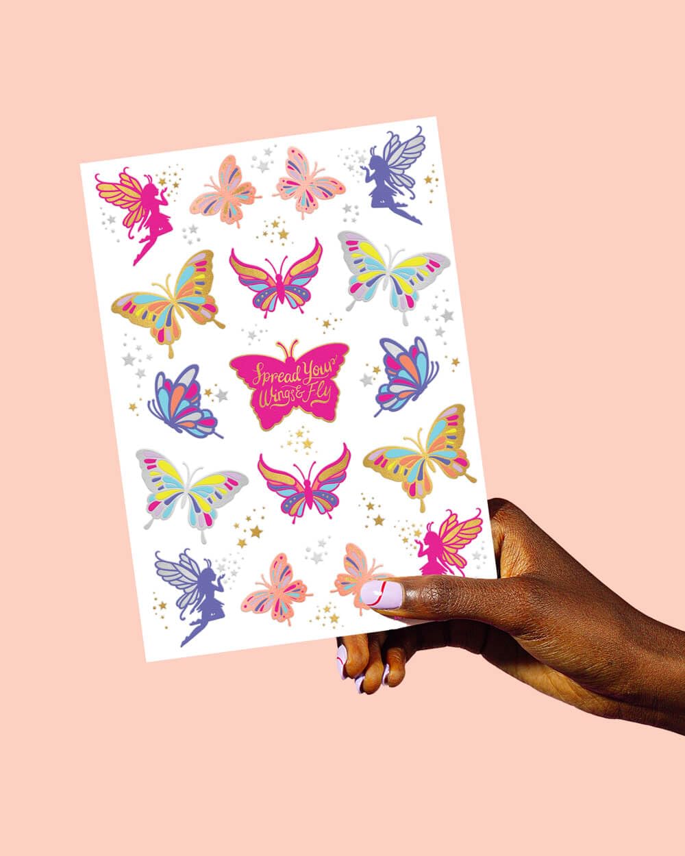 xo, Fetti Butterfly Tattoos for Kids - 34 Glitter styles  Birthday Party Supplies, Butterfly Party Favors + Fairy Decor