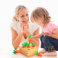 Montessori Toys For 1 Year Old, Wooden Toys Developmental Shape Sorting & Matching Puzzle Carrots Harvest Game, Birthday Gifts For Toddlers Babies Boys And Girls 6-12 Months Christmas